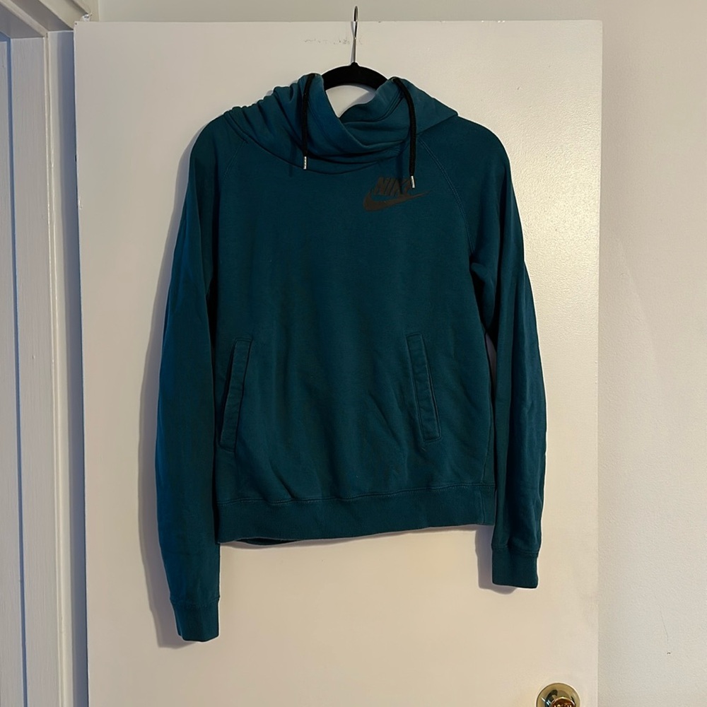 Teal Nike sweatshirt